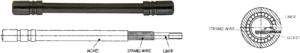 ALLIGATOR LY-166 4 mm adc bowden - K DODN POUZE JEDEN METR