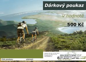  BIKESTORE Drkov poukaz v hodnot 500 K