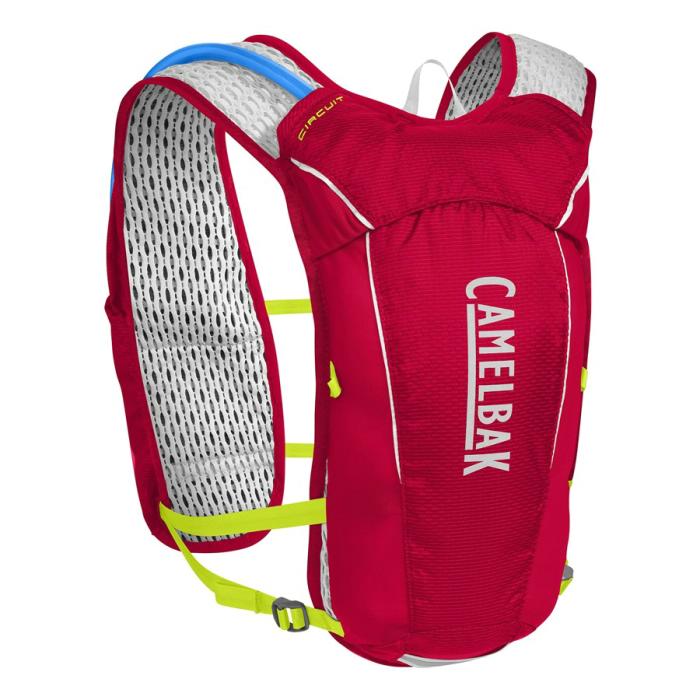 CAMELBAK Circuit Vest vesta s pitnm vakem crimson red/lime punch 3,5l