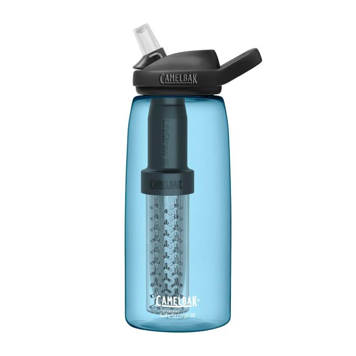 CAMELBAK Eddy+ filtered LifeStraw 1000ml  lhev true blue