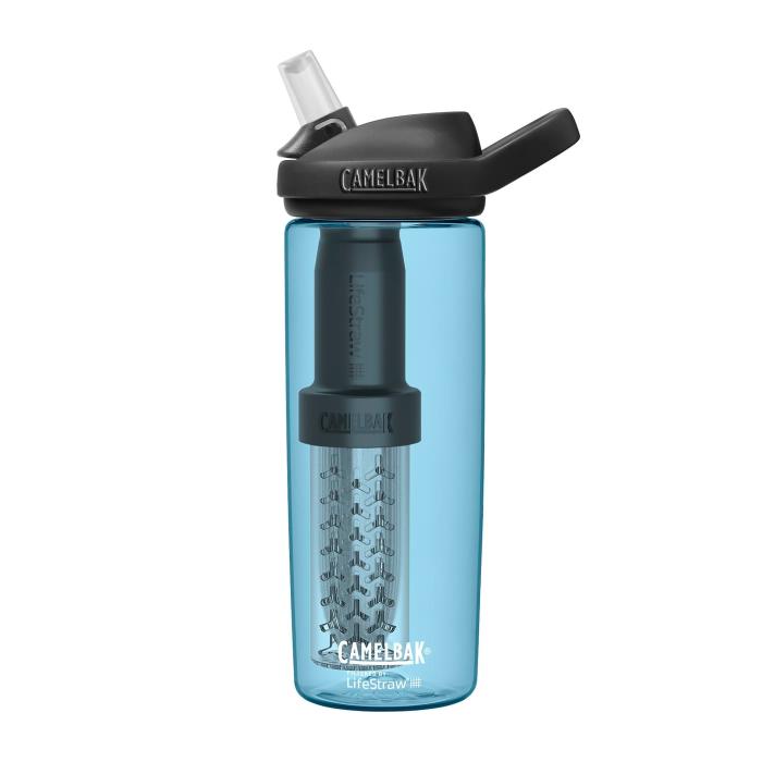 CAMELBAK Eddy+ filtered LifeStraw 600ml  lhev true blue