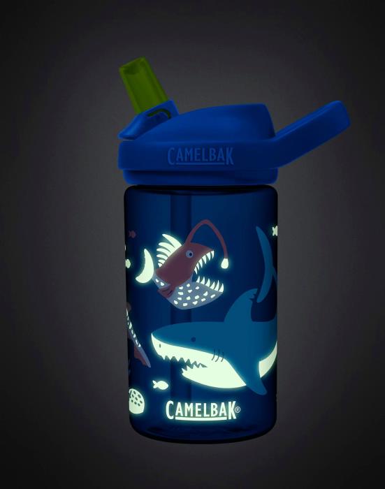 CAMELBAK Eddy+ Kids Bottle dětská láhev Glow In The Dark Shark