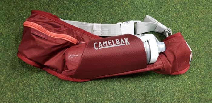 CAMELBAK Podium Flash Belt ledvinka s lahv burgundy/hot coral