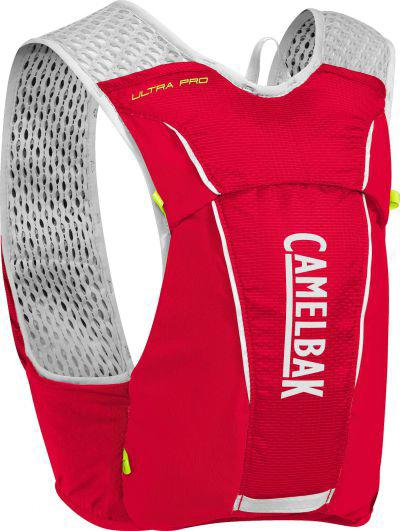 CAMELBAK Ultra Pro Vest Crimson Red/Lime Punch vesta s lahvemi L 3,5l