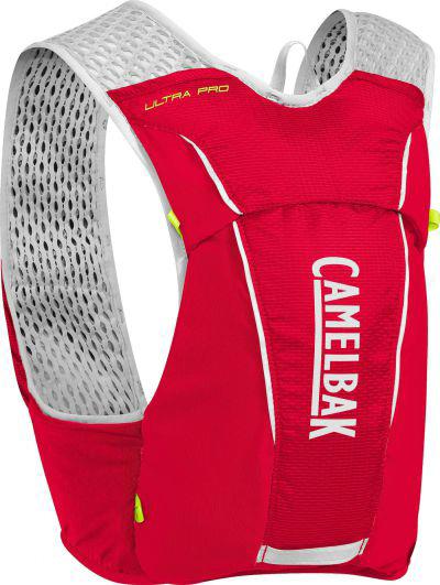 CAMELBAK Ultra Pro Vest Crimson Red/Lime Punch vesta s lahvemi M 3,5l