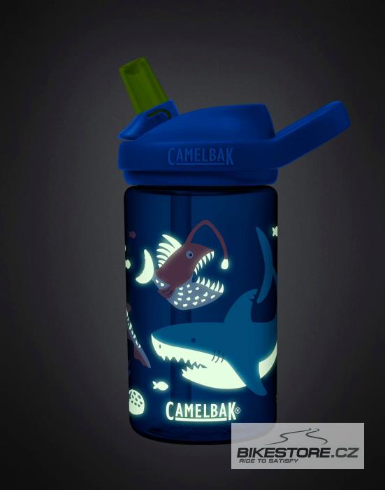 CAMELBAK Eddy+ Kids Bottle dětská láhev Glow In The Dark Shark