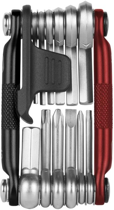 CRANKBROTHERS Multi-13 Black/Red kapesn nad (multikl)