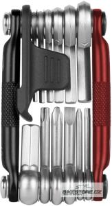 CRANKBROTHERS Multi-13 Black/Red kapesn� n��ad� (multikl��)