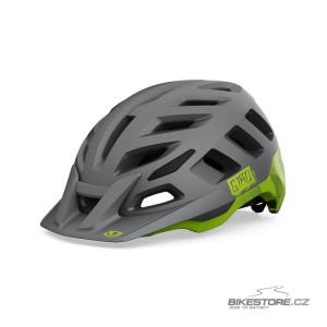 GIRO Radix Mat Metalic Black/Lime helma