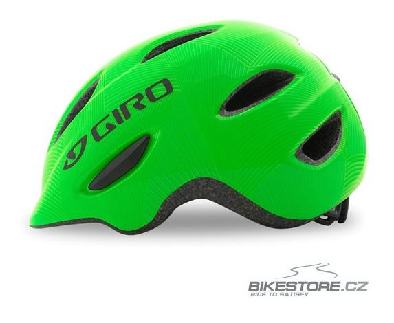 GIRO Scamp Green/Lime Lines dětská helma XS