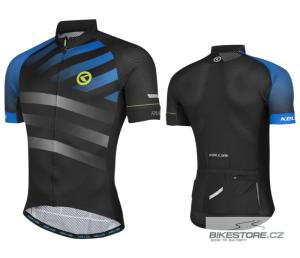 KELLYS Rival Blue cyklistick dres - krtk rukv 