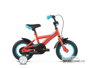 KROSS Racer 1.0 12 orange/turquoise/blue glossy dtsk kolo