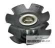 NONAME Jeek zen ahead (hvzdice) 28.6mm, ern, hol
