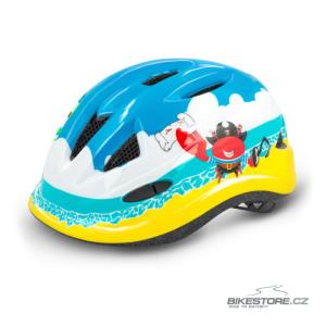 R2 Lucky Blue/Yellow d�tsk� helma (ATH21C/XXS)