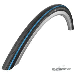 SCHWALBE Lugano 700C/622 pl᚝ (skl�dac�) kevlar, 700 x 25C, �ern�/modr� barva