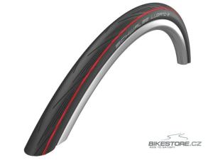 SCHWALBE Lugano II 700C/622 pl᚝ kevlar, 700 x 25C, �ern�/�erven� barva