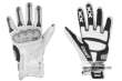 SCOTT DH Xtreme III rukavice (205437) Bílá barva, velikost S - UŠPINĚNÉ