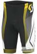 SCOTT RC Pro cyklistické kalhoty - krátké bez laclu (228079) Velikost S, černá/žlutá barva