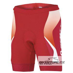 SCOTT Shadow red/orange dámské cyklistické kalhoty - krátké bez laclu (233818)