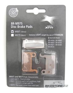 SHIMANO M06Ti brzdov� desti�ky (1 p�r)