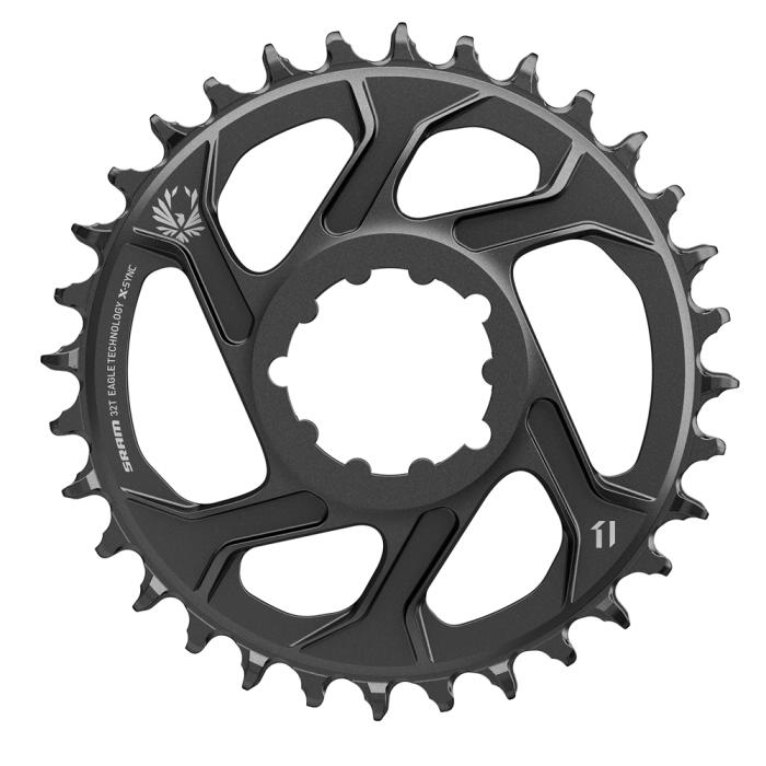 SRAM Eagle X-Sync 2 Alu Black Direct Mount 3mm Offset Boost pevodnk 30 zub
