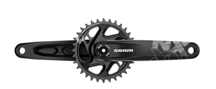 SRAM NX Eagle Boost 148 DUB wide kliky (bez lo�isek) 175 mm, 32 zub�