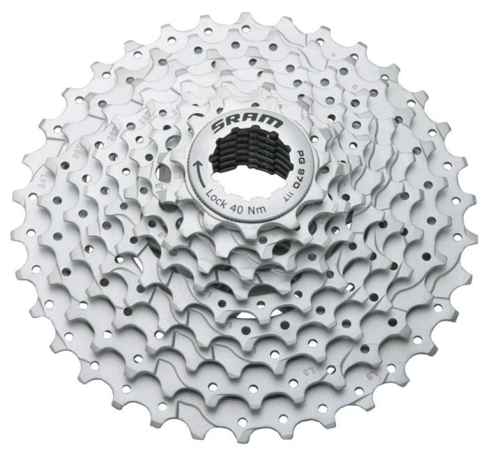 SRAM PG-970 (9) kazetov pastorky (kazeta) 11-32 zub