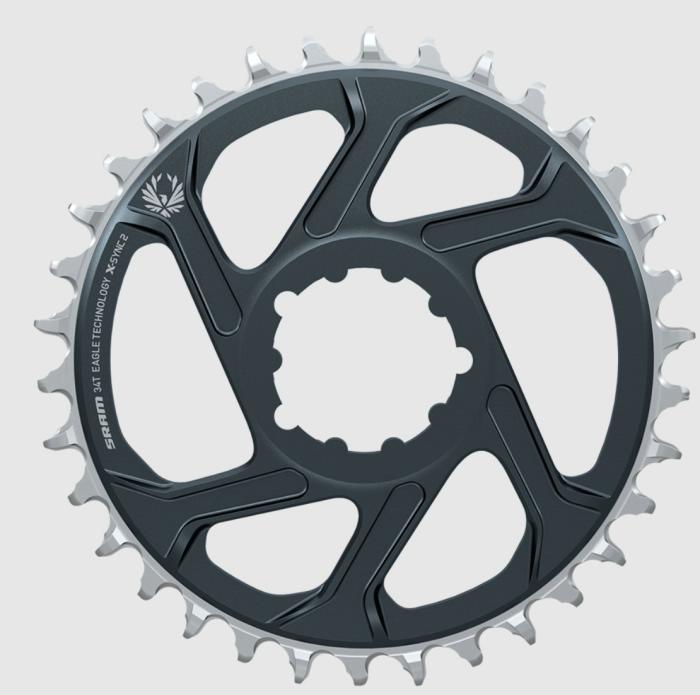 SRAM X-SYNC 2 Direct Mount 6mm Offset Eagle Lunar/Polar Grey n�hradn� p�evodn�k 32 zub�