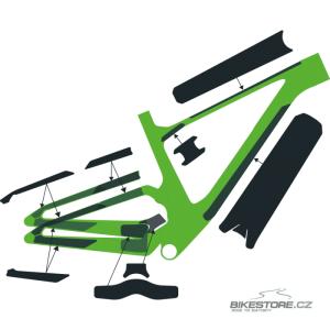 SYNCROS Frame Protection Kit Spark Carbon sada ochrannch fli